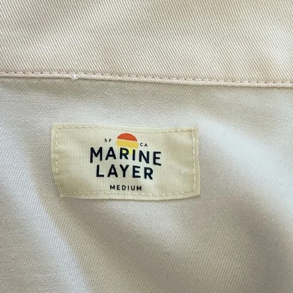 Marine Layer Oslo Crop Tie Waist Boxy Jacket Rosewater Pink Size M - Picture 8 of 11